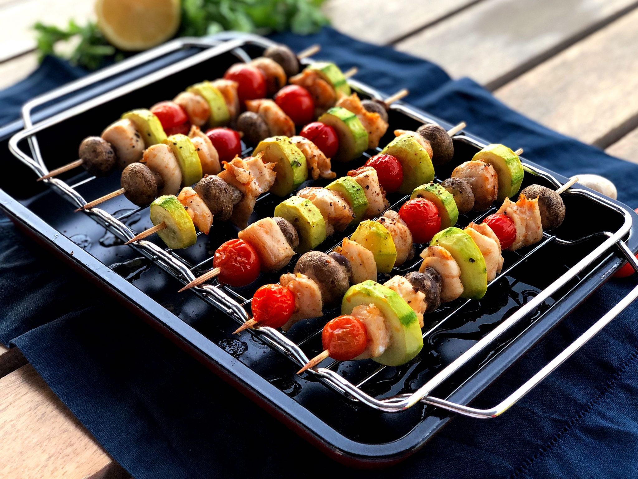 Oven Baked Chicken Kabobs The Strength Community