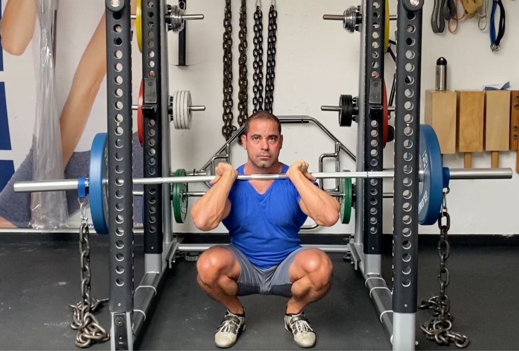 Front Squat with Chains