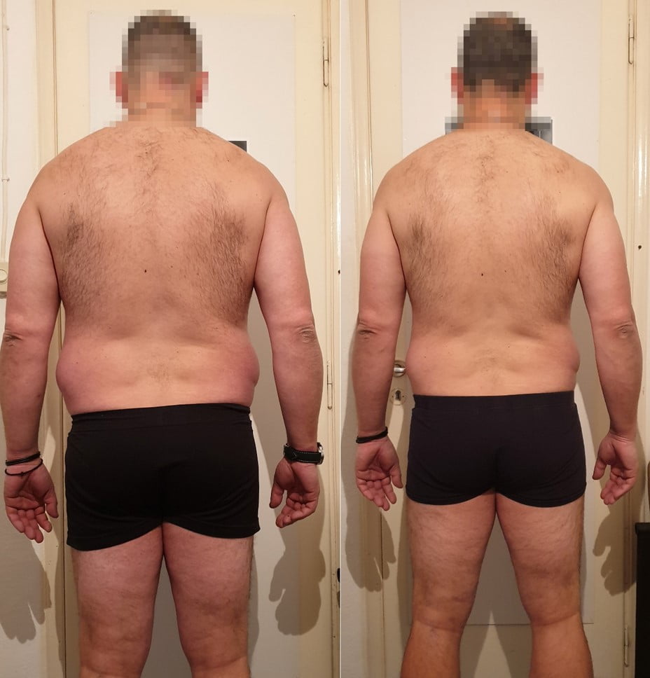 The Inspiring Journey of Nikos from 108 to 89 kg Without Exercise-Strength Community_back